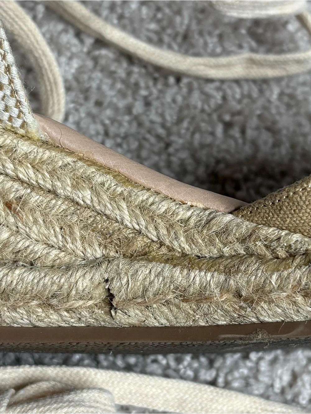 Journee Collection Monte Espadrille Wedge Sandals in Canvas